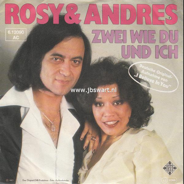 Afbeelding bij: Rosy & Andres - Rosy & Andres-Zwei Wie Du Und Ich /